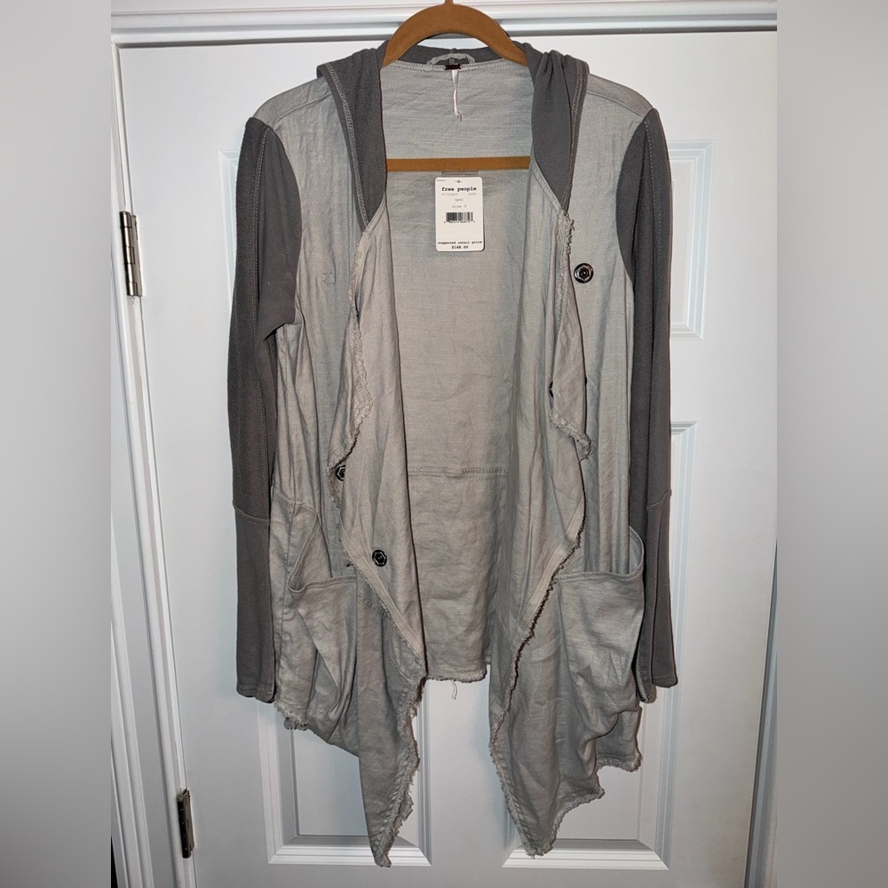 Women’s Free People Long Sleeve Button Up Cardigan Size Small - Opal